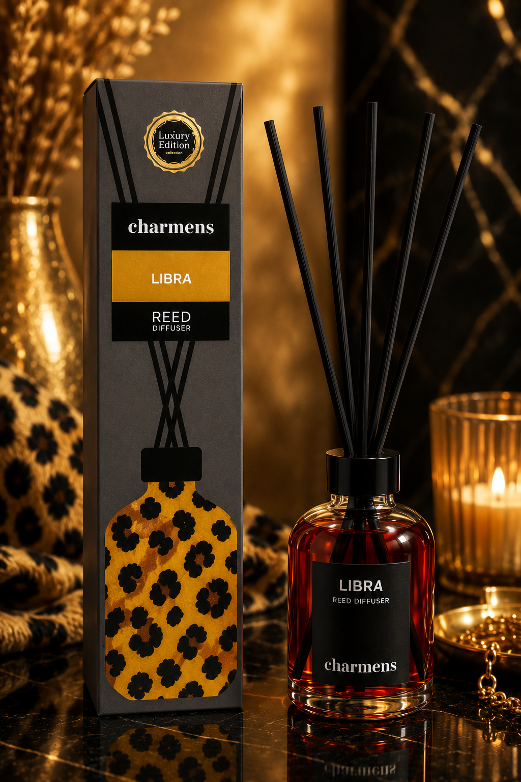 DIFFUSEUR DE PARFUM À BÂTONNETS – LIBRA