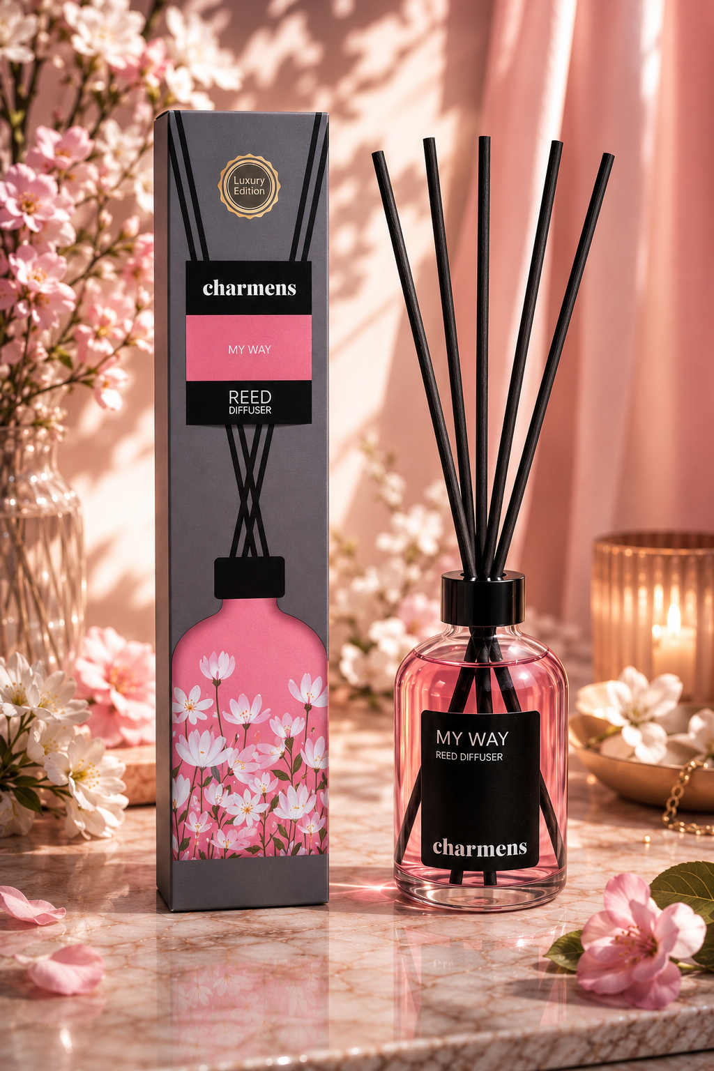 DIFFUSEUR DE PARFUM À BÂTONNETS – MY WAY
