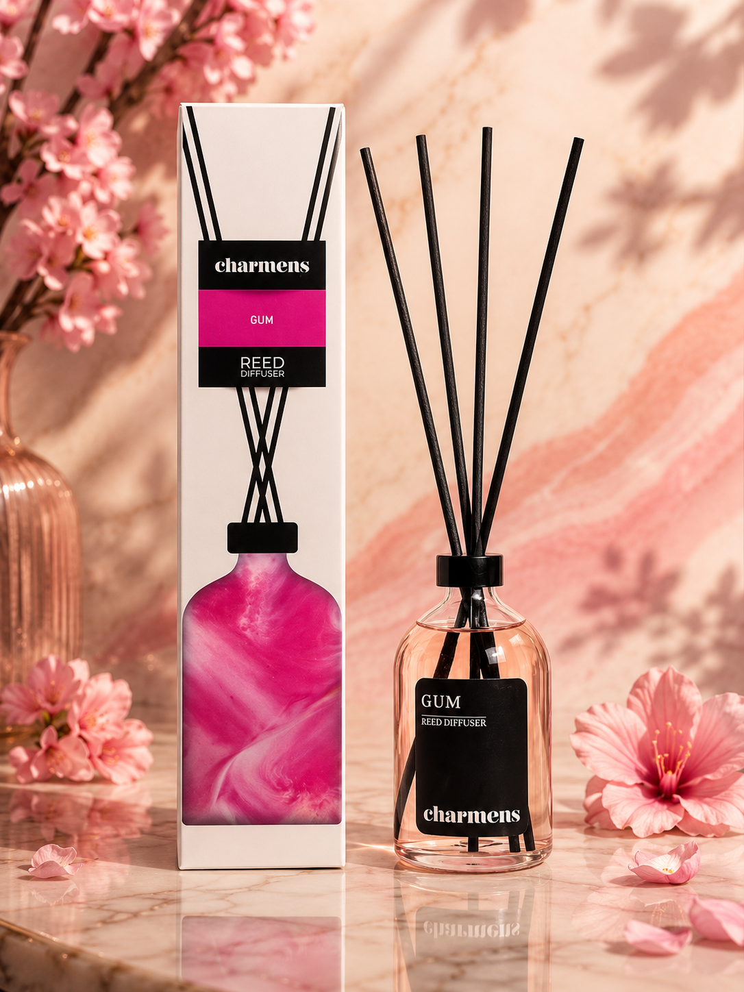 DIFFUSEUR DE PARFUM À BÂTONNETS – BUBBLE GUM