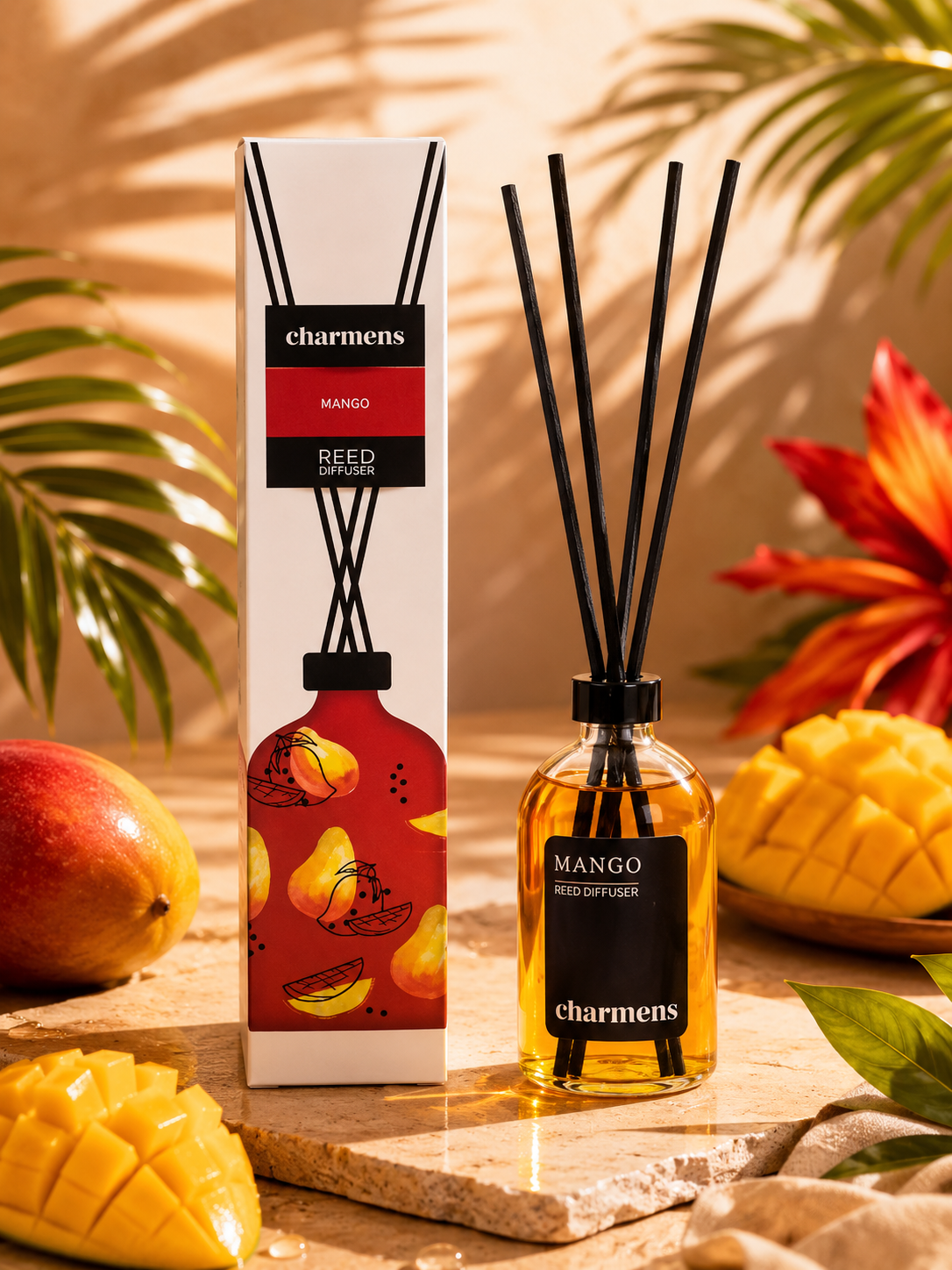 DIFFUSEUR DE PARFUM À BÂTONNETS – MANGO