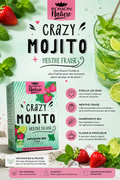 Infusion Bio Crazy Mojito – Menthe & Fraise
